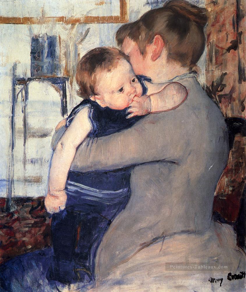 Mère et enfant 1889 mères des enfants Mary Cassatt Peintures à l'huile